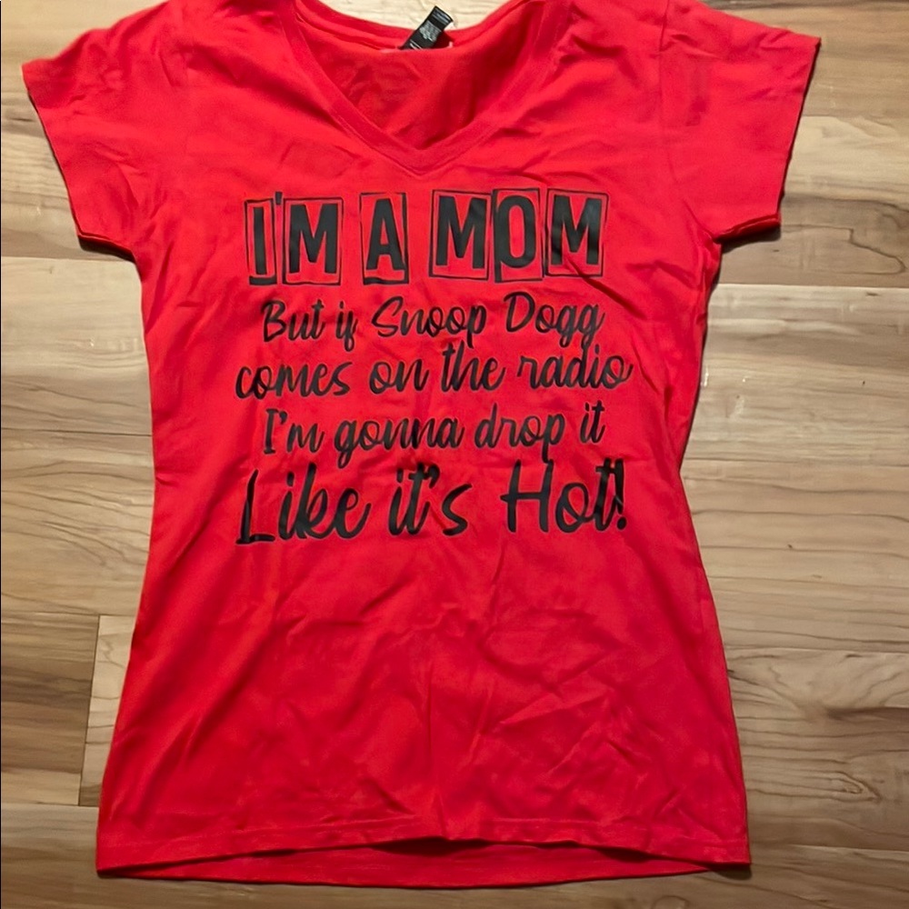 Red Graphic ladies T-Shirt